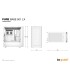 BE QUIET Case  PURE BASE 501 LX MidiTower Case product features Transparent panel Not included ATX MicroATX MiniITX Colour White
