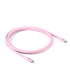 CLUB3D CABLE USB-C TO USB-C 2M/M/M PINK CAC-3002 