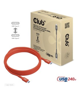 CLUB3D CABLE USB-C TO USB-C 4M/M/M CAC-1515 