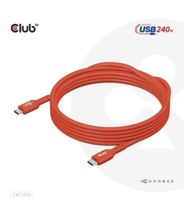 CLUB3D CABLE USB-C TO USB-C 4M/M/M CAC-1515 