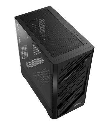 ADATA Case  STARKER AIR BTF MidiTower ATX EATX MicroATX MiniITX Colour Black STARKERAIRBTFMTA-BKCWW