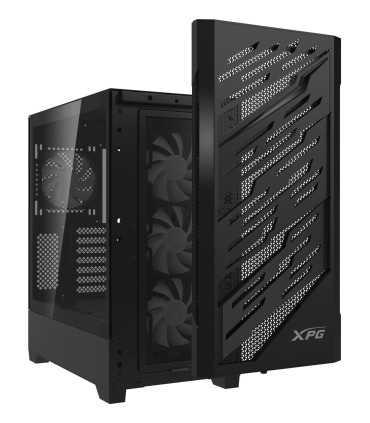 ADATA Case  STARKER AIR BTF MidiTower ATX EATX MicroATX MiniITX Colour Black STARKERAIRBTFMTA-BKCWW