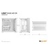 BE QUIET Case  LIGHT BASE 600 DX Tower Case product features Transparent panel ATX MicroATX MiniITX Colour White BGW66