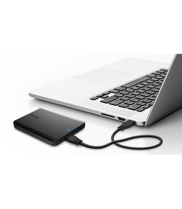 TOSHIBA External HDD  Canvio Basics 2022 HDTB510EK3AA 1TB USB 3.2 Colour Black HDTB510EK3AA