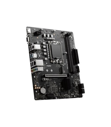 MSI Mainboard  Intel H610 LGA1700 Micro-ATX Memory DDR5 Memory slots 2 1xPCI-Express 1x 1xPCI-Express 16x 1xM.2 1x15pin D-sub 1x