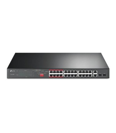 TP-LINK Switch  TL-SL1226P Desktop/pedestal 24x10Base-T / 100Base-TX 2x10Base-T / 100Base-TX / 1000Base-T PoE+ ports 24 TL-SL122