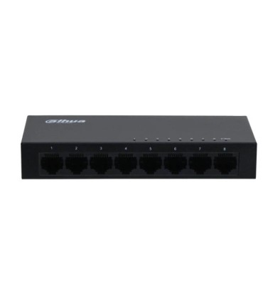 DAHUA Switch  SG1008-EUR Switch type Unmanaged Switch layer L2 8xRJ-45 ports RJ-45 Ports Type Gigabit Ethernet (10/100/1000) SG1