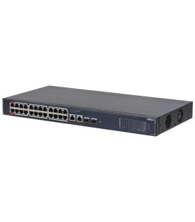 DAHUA Switch  DH-SG4028LP 26xGigabit Ethernet (copper) ports quantity 2xSFP module slots quantity 4xPower over Ethernet (PoE) po