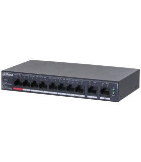DAHUA Switch  DH-SG4010P Switch layer L2 10xRJ-45 ports RJ-45 Ports Type Gigabit Ethernet (10/100/1000) 8xPower over Ethernet (P