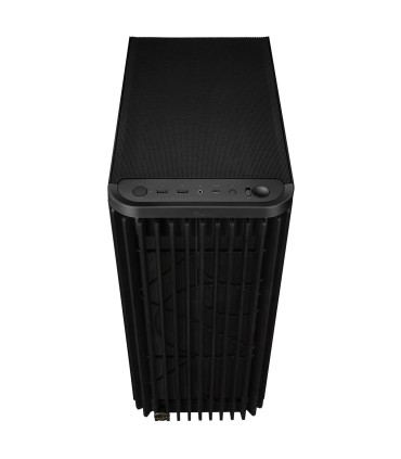 ASUS Case  ProArt PA401 Wood Edition - Metal Panel MidiTower Not included ATX Colour Black PROARTPA401WOODMETPWM