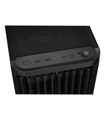 ASUS Case  ProArt PA401 Wood Edition - Metal Panel MidiTower Not included ATX Colour Black PROARTPA401WOODMETPWM