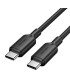 VENTION CABLE USB-C TO USB-C/2M BLACK TRCBH 