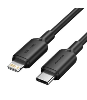 VENTION CABLE USB-C TO LIGHTNING/2M BLACK LAKBH 