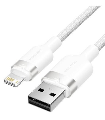 VENTION CABLE USB2.0 TO LIGHTNING/1M WHITE LANWF 
