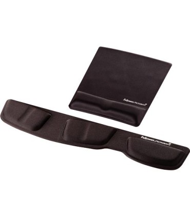 FELLOWES MOUSE PAD WRIST SUPPORT/BLACK 9181201 