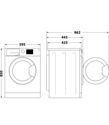 Indesit MTWSA 61294 WK EE