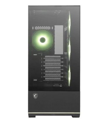 MSI Case  MAG PANO 110R PZ MidiTower Case product features Transparent panel Not included Colour Black MAGPANO110RPZ