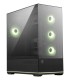 MSI Case  MAG PANO 110R PZ MidiTower Case product features Transparent panel Not included Colour Black MAGPANO110RPZ