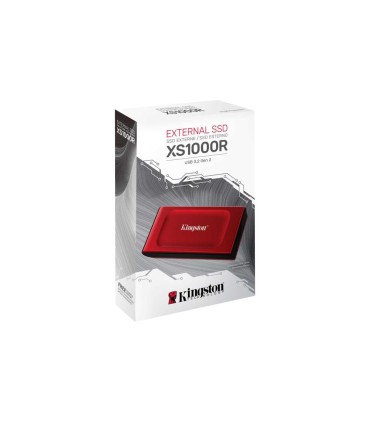 KINGSTON External SSD  XS1000 2TB USB 3.2 Write speed 1000 MBytes/sec Read speed 1050 MBytes/sec SXS1000R/2000G