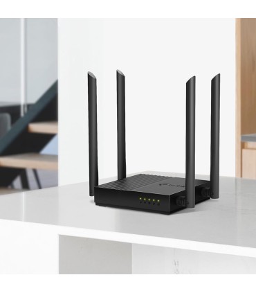 TP-LINK Wireless Router  Wi-Fi 5 (802.11ac) Data speed 1200 Mbit/s Ethernet WAN Yes Ethernet LAN Yes 4xLAN ports ARCHERC64