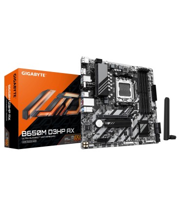 GIGABYTE Mainboard  AMD B650 SAM5 Micro-ATX Memory DDR5 Memory slots 4 B650MD3HPAX1.3
