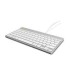 R-GO TOOLS KEYBOARD COMPACT BREAK ENG/WHITE RGOCOUSWDWH 
