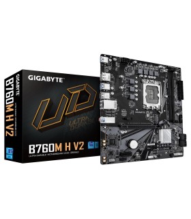 GIGABYTE Mainboard  Intel B760 Express LGA1700 Micro-ATX Memory DDR5 Memory slots 2 B760MHV21.0