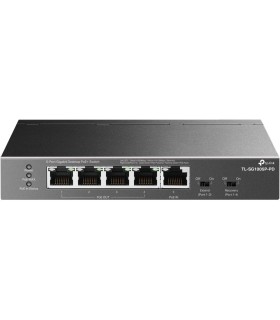 TP-LINK Switch  TL-SG1005P-PD Desktop/pedestal 5x10Base-T / 100Base-TX / 1000Base-T PoE+ ports 5 TL-SG1005P-PD
