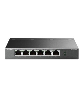 TP-LINK Switch  TL-SF1006P Desktop/pedestal 6x10Base-T / 100Base-TX PoE+ ports 4 TL-SF1006P