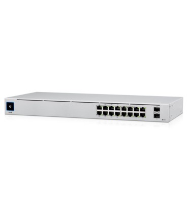 UBIQUITI Switch  USW-16-POE Type L2 Desktop/pedestal Rack 16x10Base-T / 100Base-TX / 1000Base-T 2xSFP PoE ports 16 PoE+ ports 8 