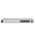 UBIQUITI Switch  USW-16-POE Type L2 Desktop/pedestal Rack 16x10Base-T / 100Base-TX / 1000Base-T 2xSFP PoE ports 16 PoE+ ports 8 