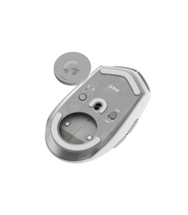 LOGITECH MOUSE USB OPTICAL WRL G309/WHITE 910-007207 