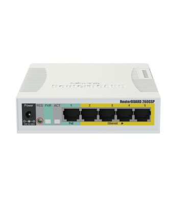 MIKROTIK Switch  CSS106-1G-4P-1S 5x10Base-T / 100Base-TX / 1000Base-T 1xSFP CSS106-1G-4P-1S