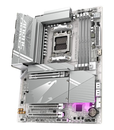 GIGABYTE Mainboard  AMD X870 Socket AM5 ATX RAM DDR5-SDRAM 4xSlots On-board graphics card Yes Wi-Fi Yes Bluetooth Yes 4xNumber o