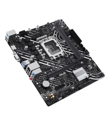 ASUS Mainboard  Intel H610 LGA1700 Micro-ATX Memory DDR5 Memory slots 2 1xPCI-Express 3.0 1x 1xPCI-Express 4.0 16x 1xM.2 1x15pin