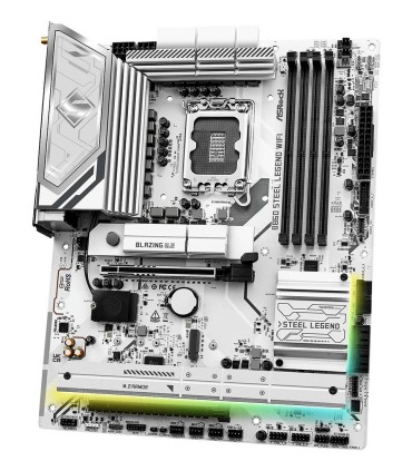 ASROCK Mainboard  Intel B860 Express LGA1851 ATX Memory DDR5 Memory slots 4 1xPCI-Express 4.0 16x 1xPCI-Express 5.0 16x 1xM.2 1x