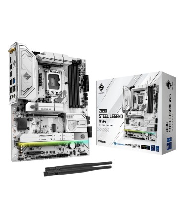 ASROCK Mainboard  Intel Z890 LGA1851 ATX Memory DDR5 Memory slots 4 Z890STEELLEGENDWIFI