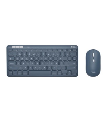 TRUST KEYBOARD +MOUSE WRL LYRA/BLUE 24937 