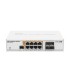 MIKROTIK NET ROUTER/SWITCH 8PORT 1000M/4SFP CRS112-8P-4S-IN 