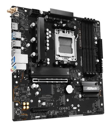 ASROCK Mainboard  AMD A620A micro ATX RAM DDR5-SDRAM 2xSlots Wi-Fi Yes Bluetooth Yes 1xPCI Express x4 slots A620AMPRO-AWIFI