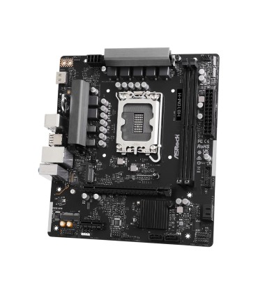 ASROCK Mainboard  H810M-H Intel H810 LGA 1851 (Socket V1) micro ATX RAM DDR5-SDRAM 2xSlots 1xNumber of M.2 (M) slots H810M-H