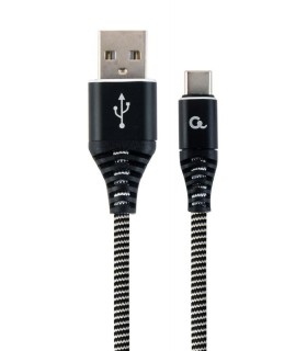 GEMBIRD CABLE USB-C TO USB2 1M BLK/WHT/CC-USB2B-AMCM-1M-BW 