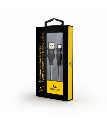 GEMBIRD CABLE USB-C TO USB2 1M BLK/WHT/CC-USB2B-AMCM-1M-BW 