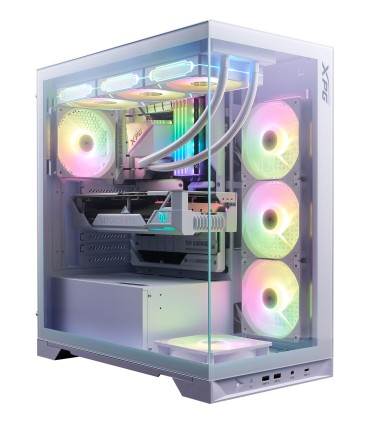 ADATA Case  INVADER X BTF MidiTower Case product features Transparent panel ATX MicroATX MiniITX Colour White INVADERXBTFMT-WHCW