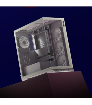 ADATA Case  INVADER X BTF MidiTower Case product features Transparent panel ATX MicroATX MiniITX Colour White INVADERXBTFMT-WHCW