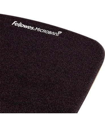 FELLOWES MOUSE PAD PLUSHTOUCH/BLACK 9252003 