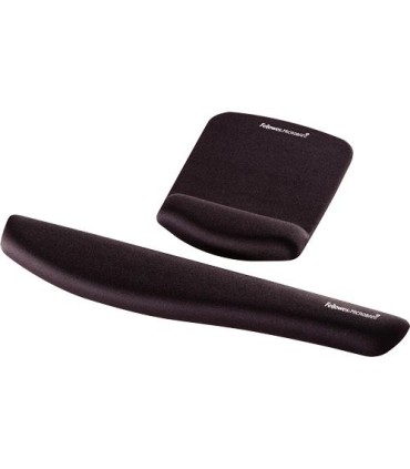 FELLOWES MOUSE PAD PLUSHTOUCH/BLACK 9252003 