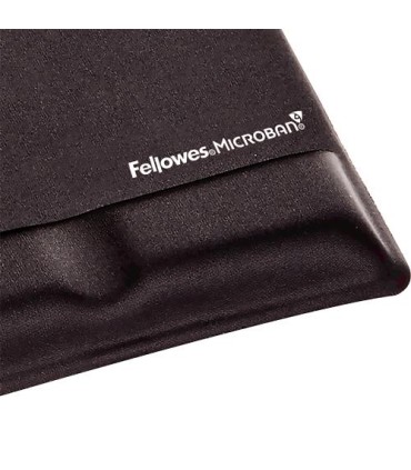 FELLOWES MOUSE PAD WRIST SUPPORT/BLACK 9181201 