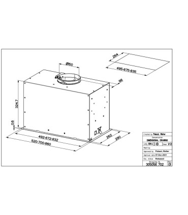 Faber INKA LUX EVO X A52
