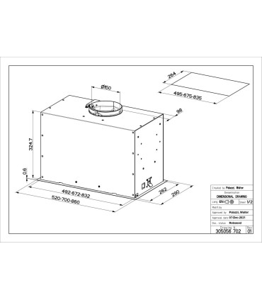 Faber INKA LUX EVO WH MATT A70